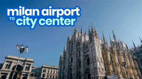 milan airport to city center
